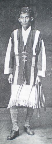 KAREN COSTUME AS IT IS NOW WORN ON THE BORDERS OF BURMA AND SIAM.