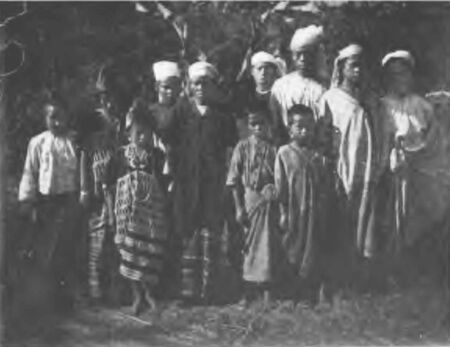 Christian Converts, Ngape eh Village, Tharrawaddy District