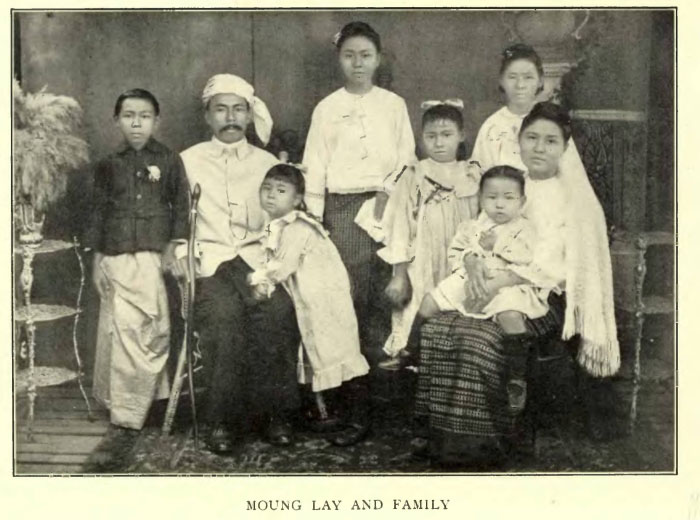 Moung Lay And Family