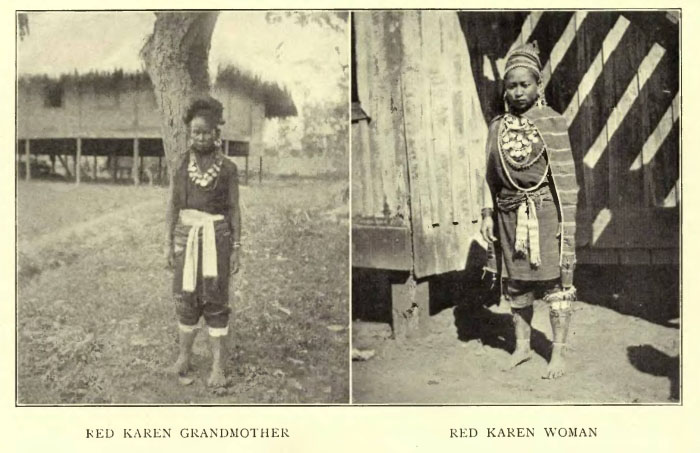 Red Karen Grandmother AND Red Karen Woman
